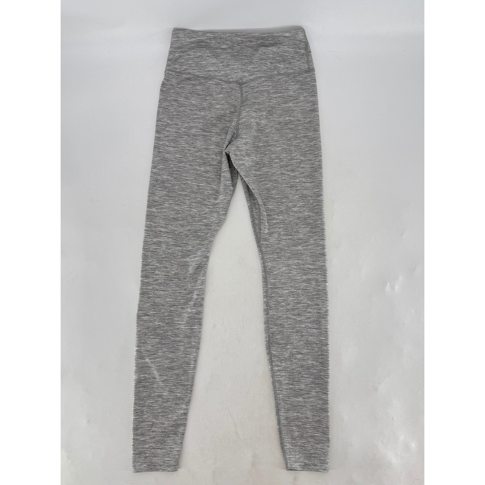 Nike Dri-FIT High Waisted Leggings Athletic Activewear Running Yoga Gray - Picture 2 of 8